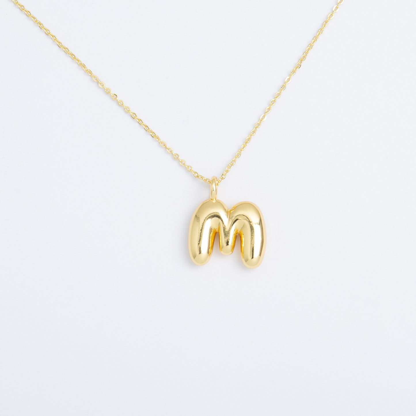 Letter Pendant Necklace