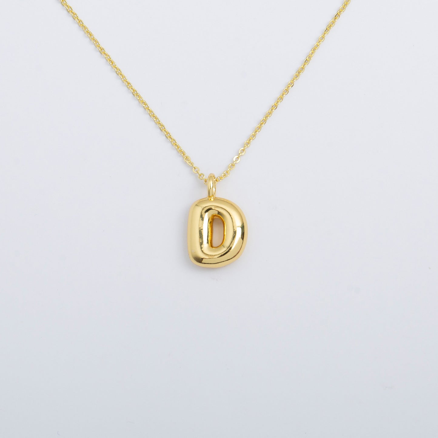 Letter Pendant Necklace