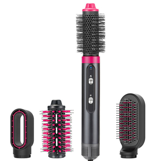 4-in-1 Rotating Hot & Cold Air Styling Brush"