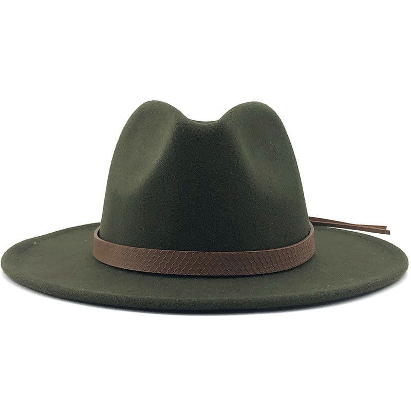 Wide Brim Fedora Hat