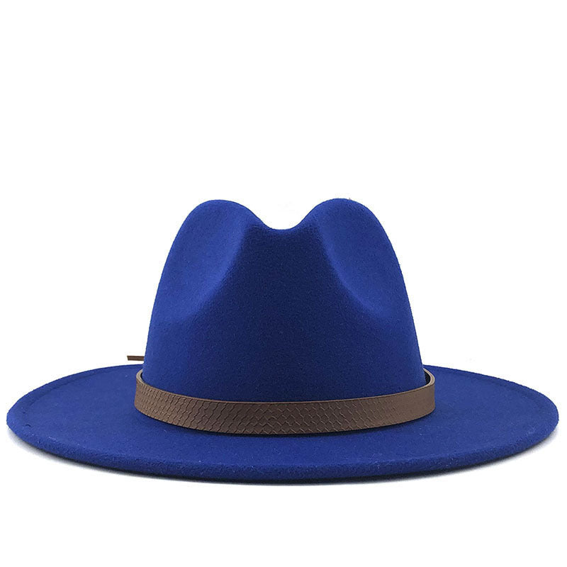 Sombrero Fedora de ala ancha