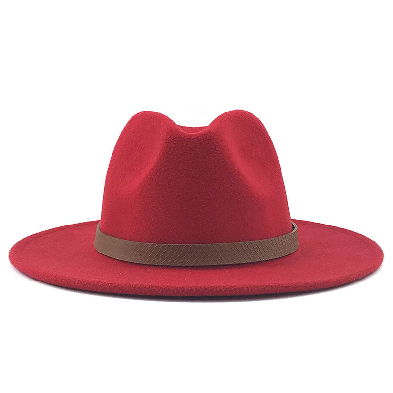 Wide Brim Fedora Hat