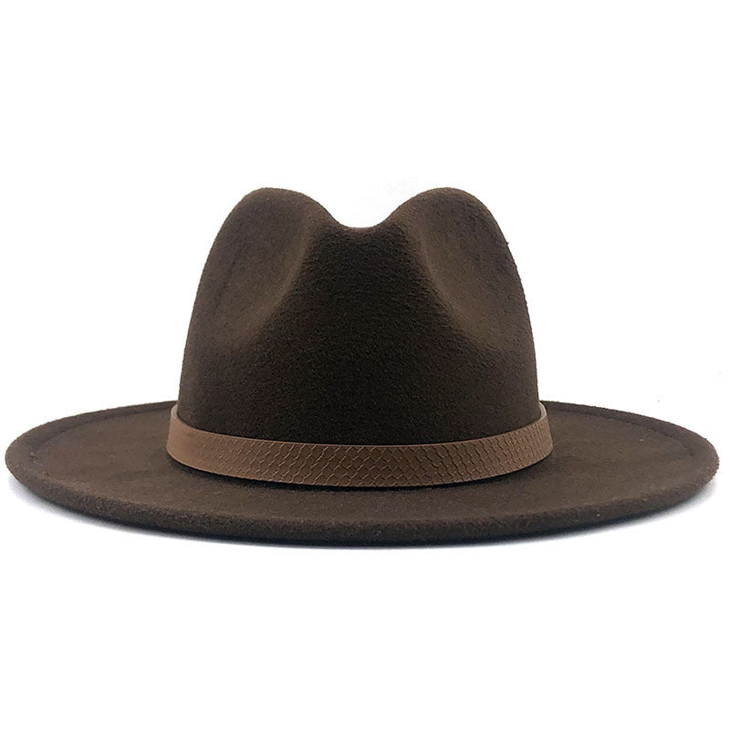 Wide Brim Fedora Hat