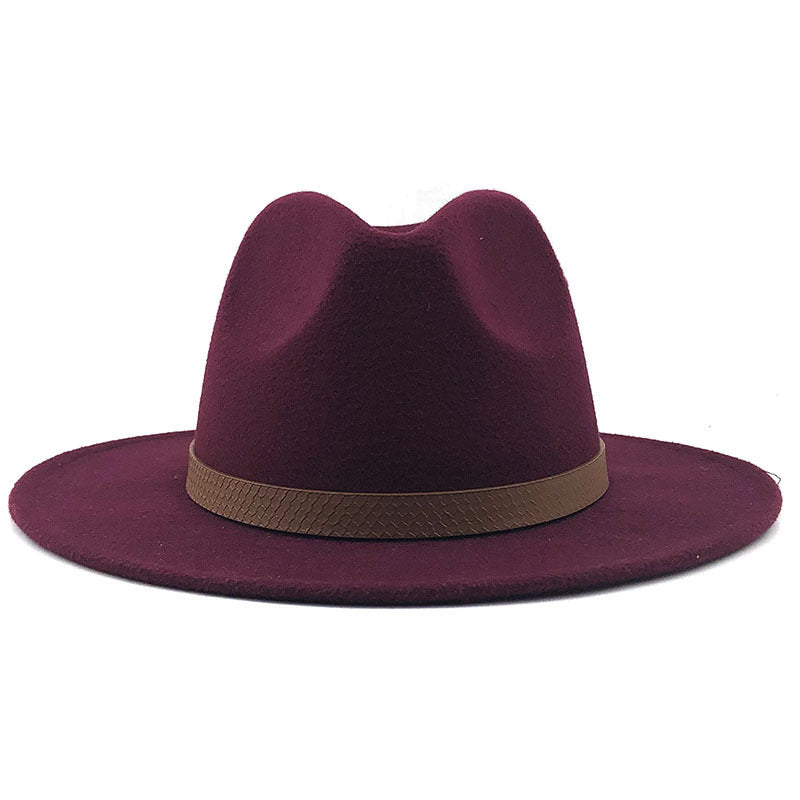 Wide Brim Fedora Hat