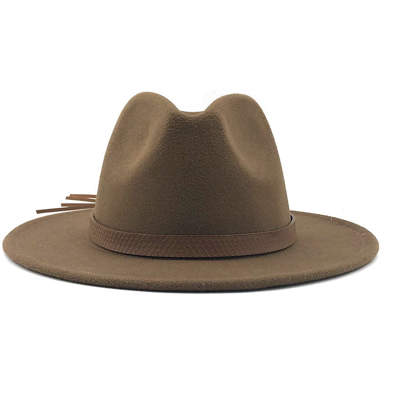 Wide Brim Fedora Hat