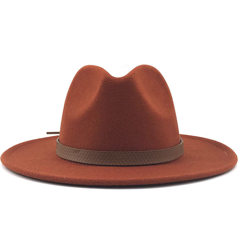 Wide Brim Fedora Hat