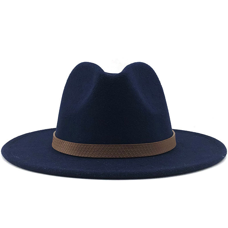 Wide Brim Fedora Hat