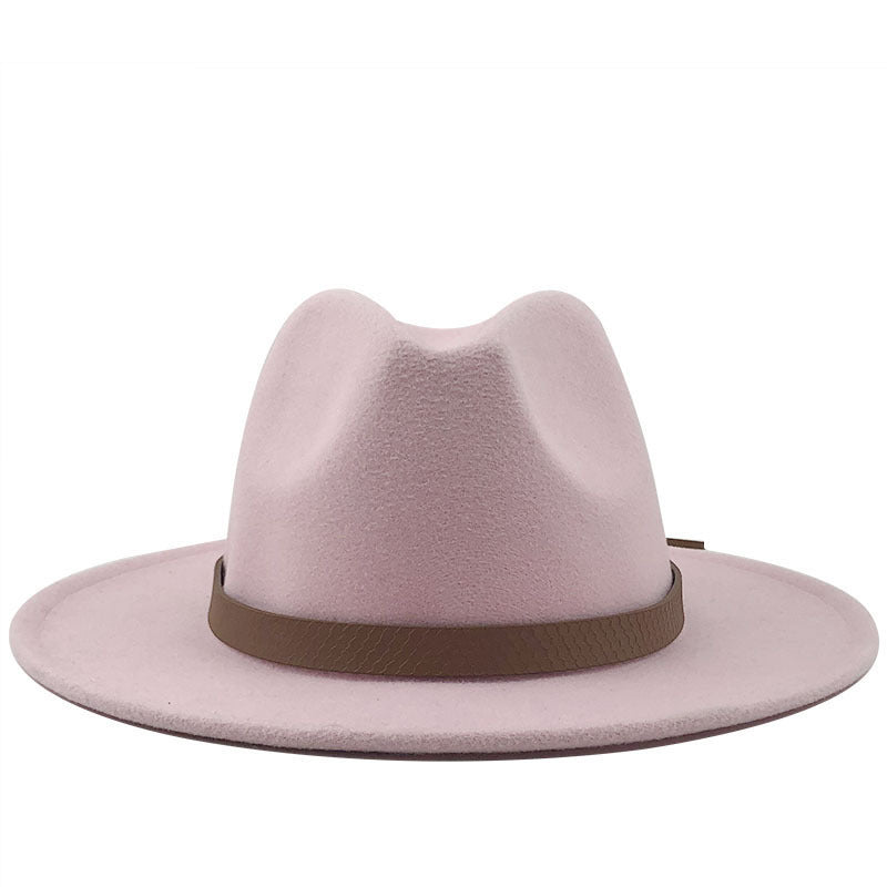 Sombrero Fedora de ala ancha