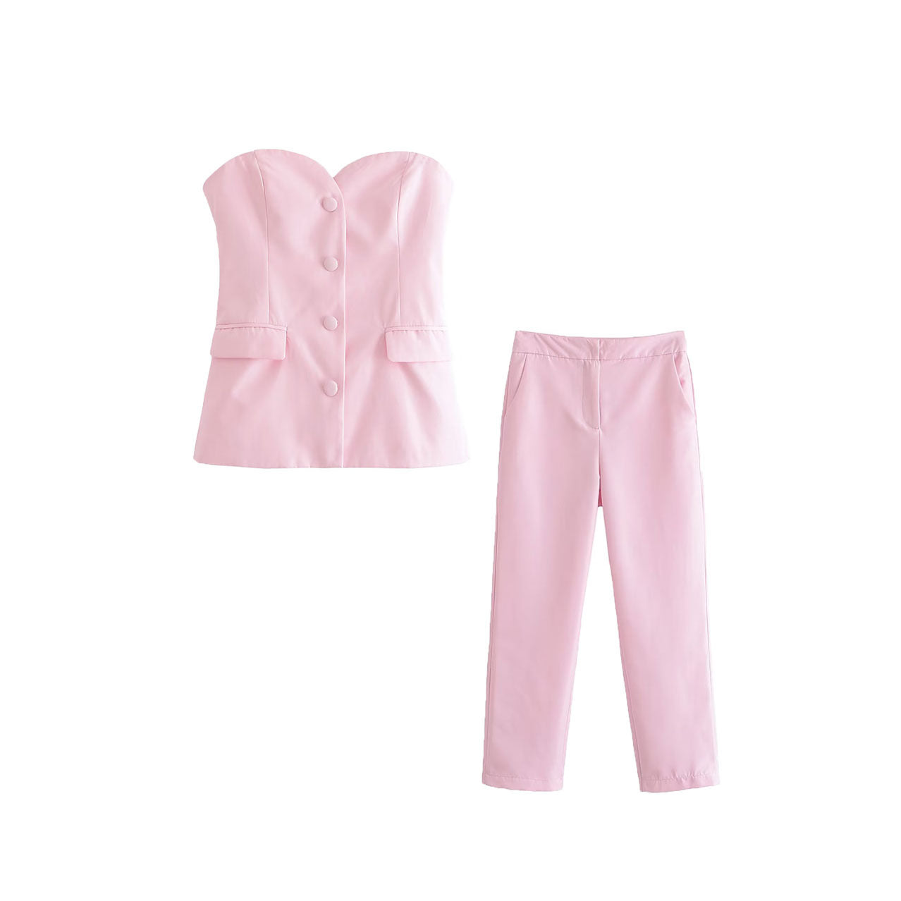 Conjunto rosa de dos piezas