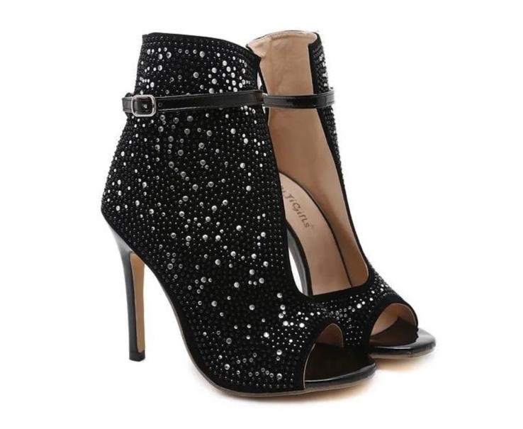 Rhinestone Heels