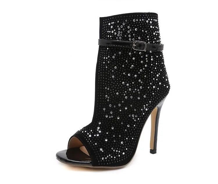 Rhinestone Heels