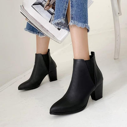 Ankle V Boots