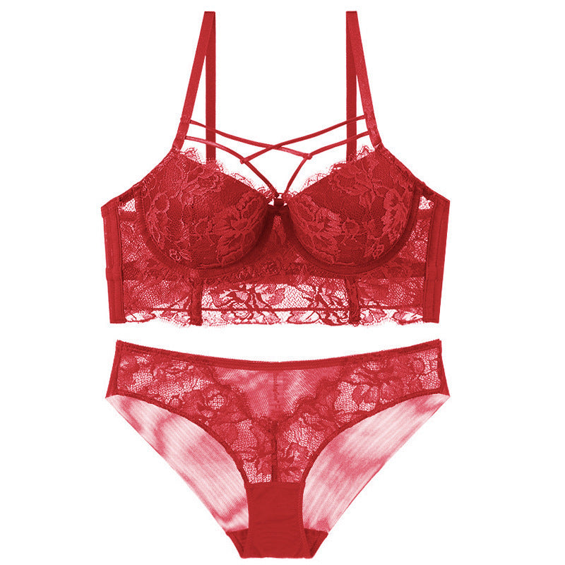 Ensemble soutien-gorge et culotte en dentelle