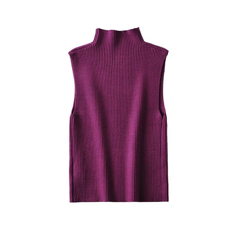 Sleeveless Turtleneck