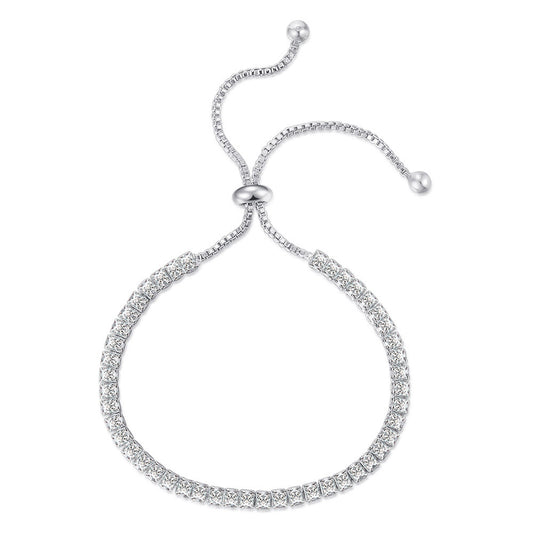 Single Row Diamond Bracelet