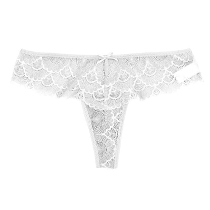 3D Embroidered Lace Thongs