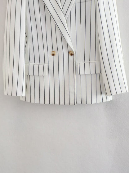 Striped Blazer