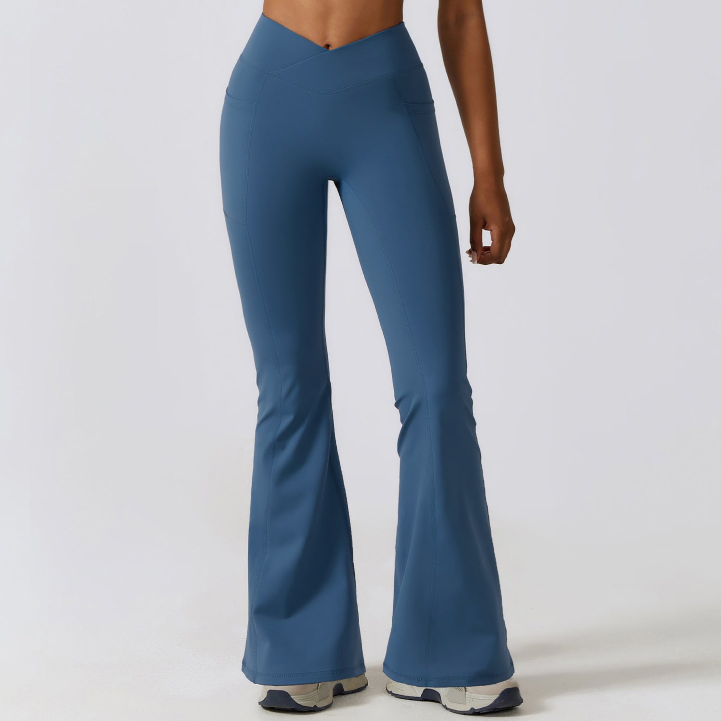 Pantalones de yoga de campana