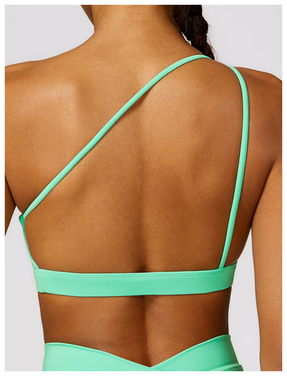 One-Shoulder Workout Top