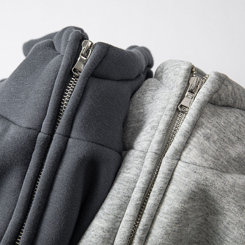 Fleece Zip-Up Hoodie