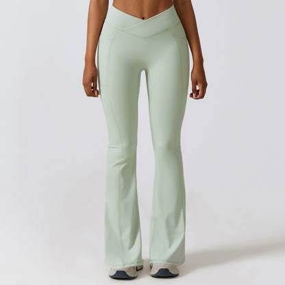 Pantalon de yoga à cloche