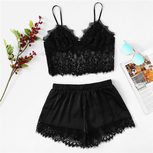 Lace Pyjamas Set