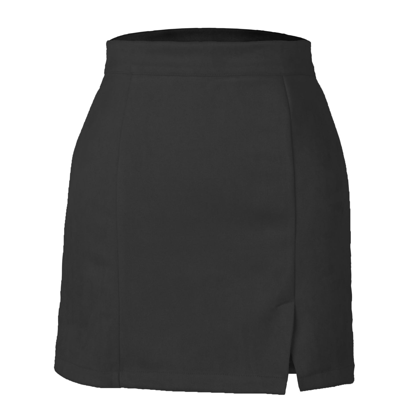 Suede High Waist Skirt