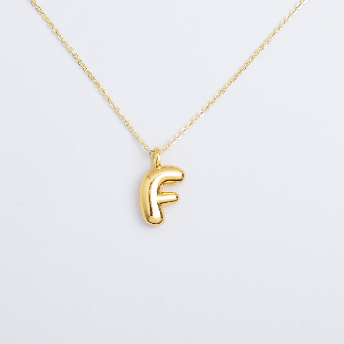 Letter Pendant Necklace