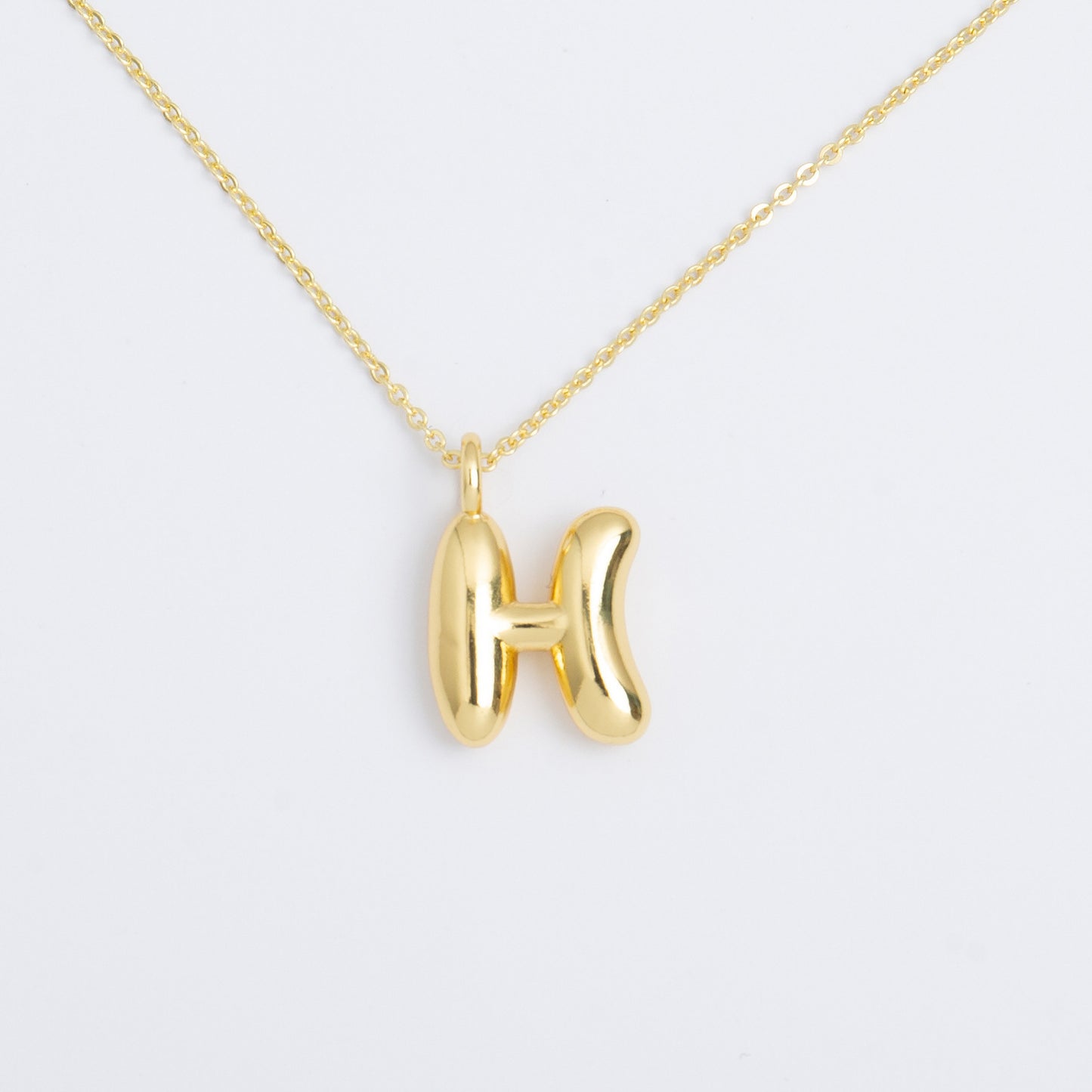 Letter Pendant Necklace