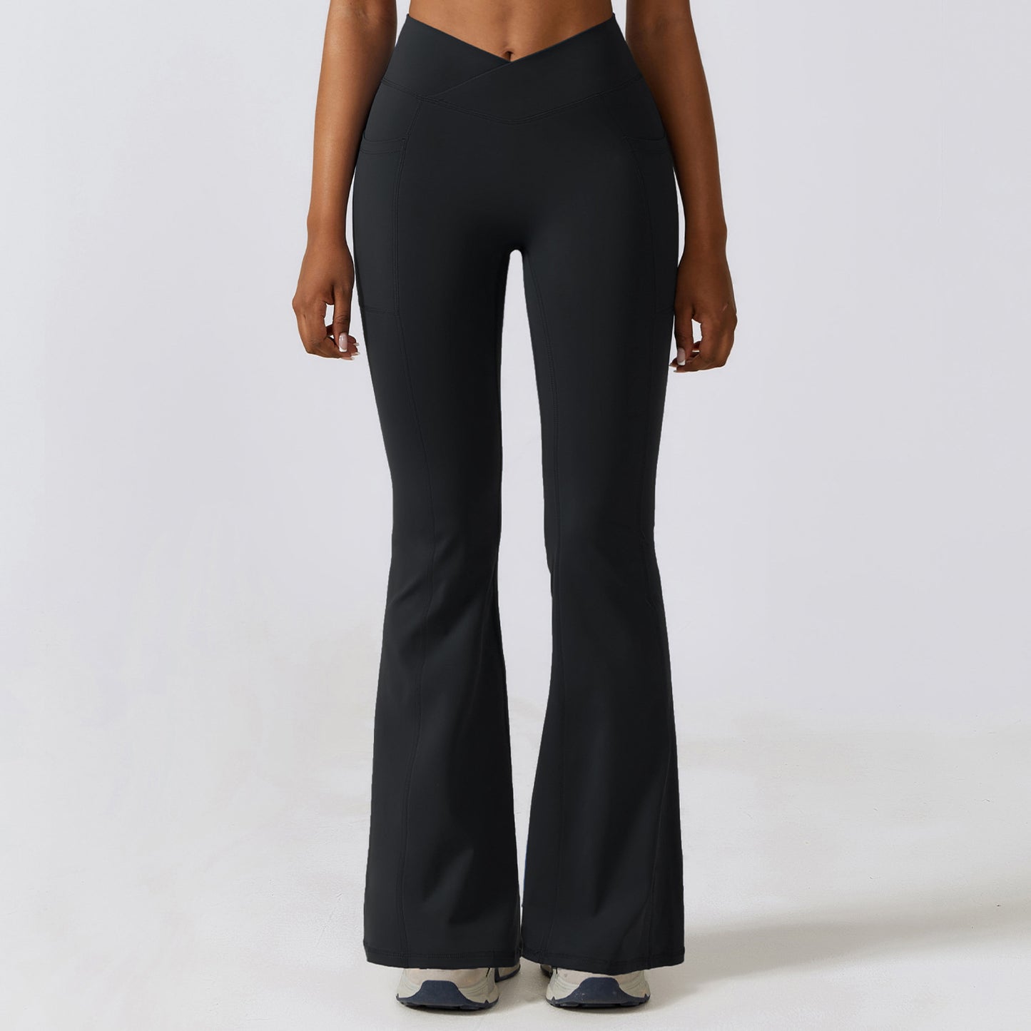 Pantalon de yoga à cloche