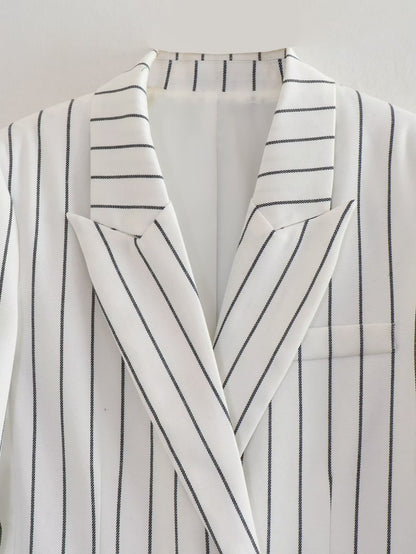 Striped Blazer