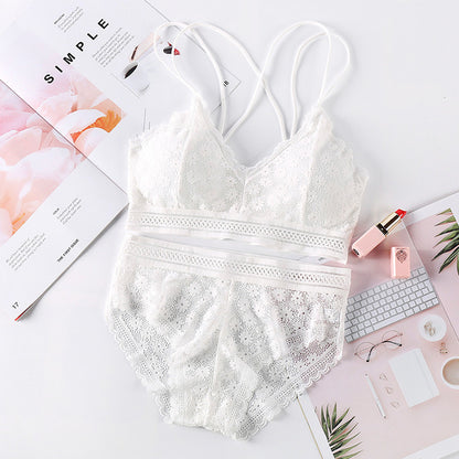 Lace Pushup Bra & Panties Set