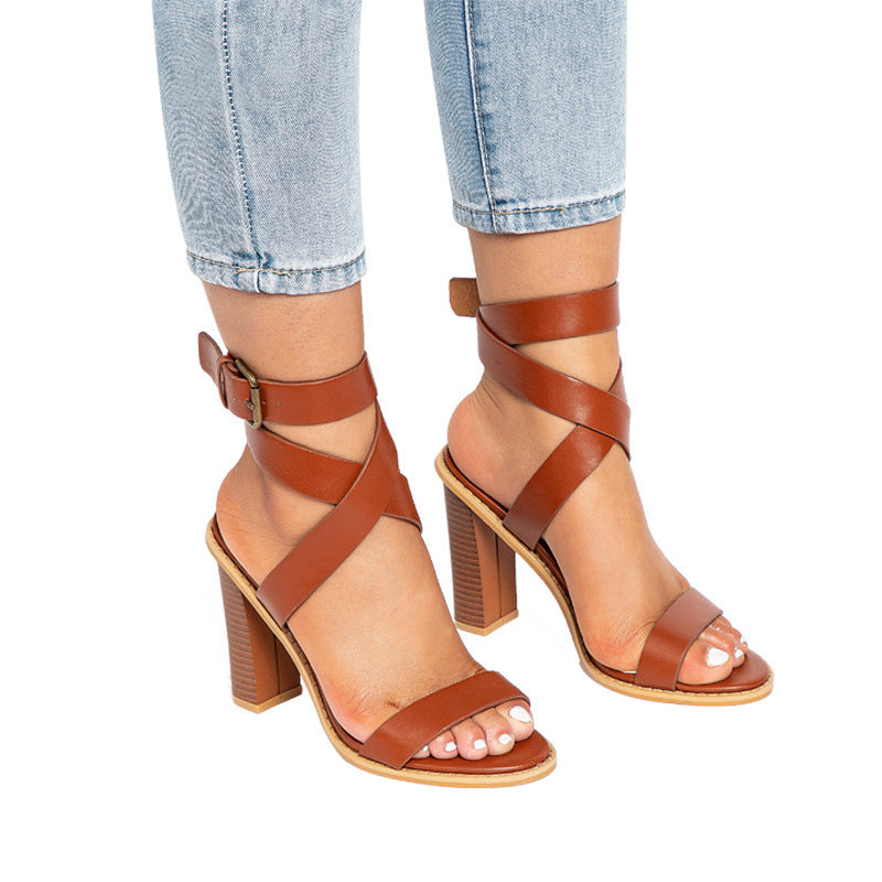 Chunky heel Sandals