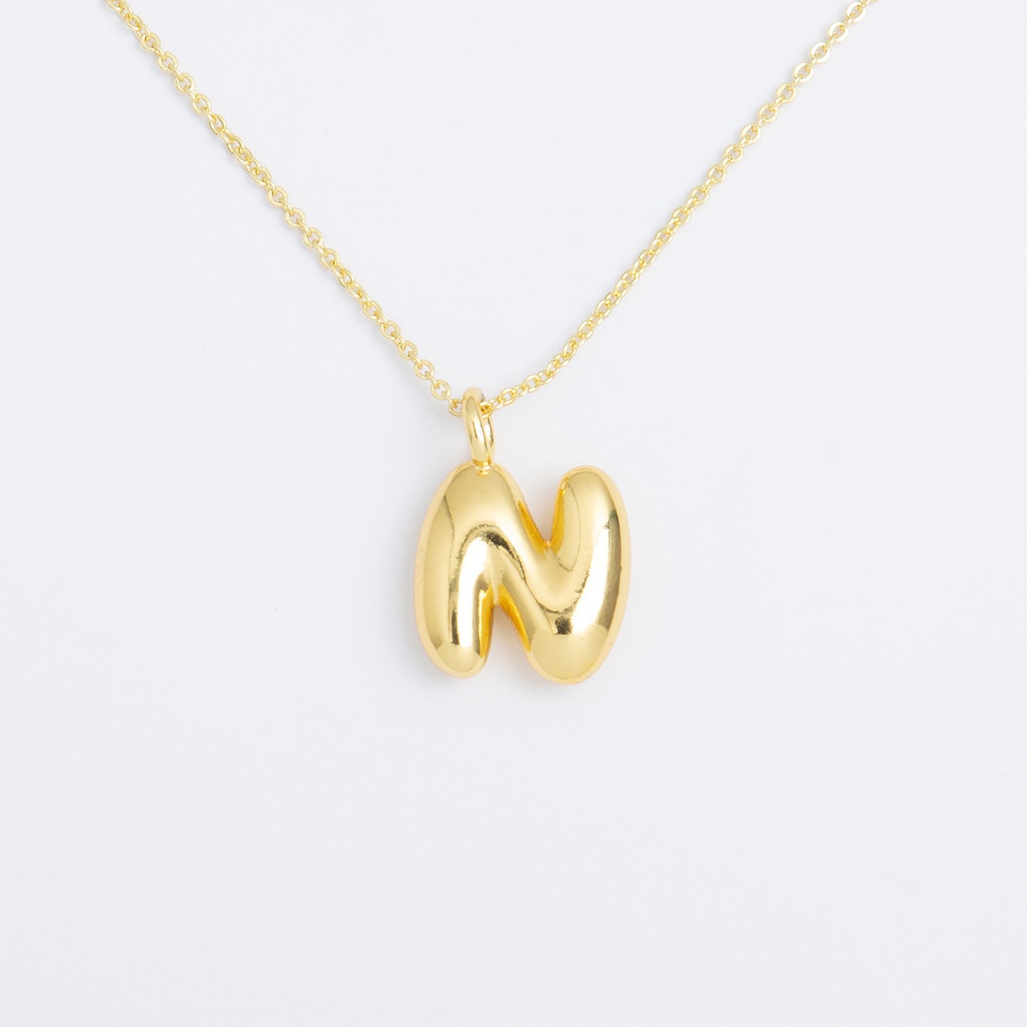 Letter Pendant Necklace