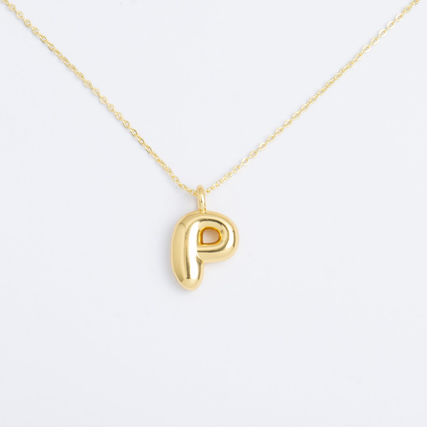 Letter Pendant Necklace