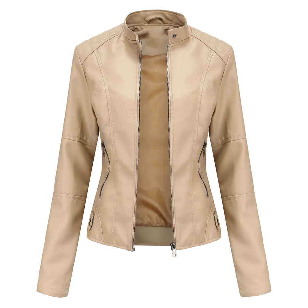 PU Leather Biker Jacket