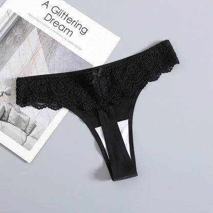 French Lace Invisible Thong