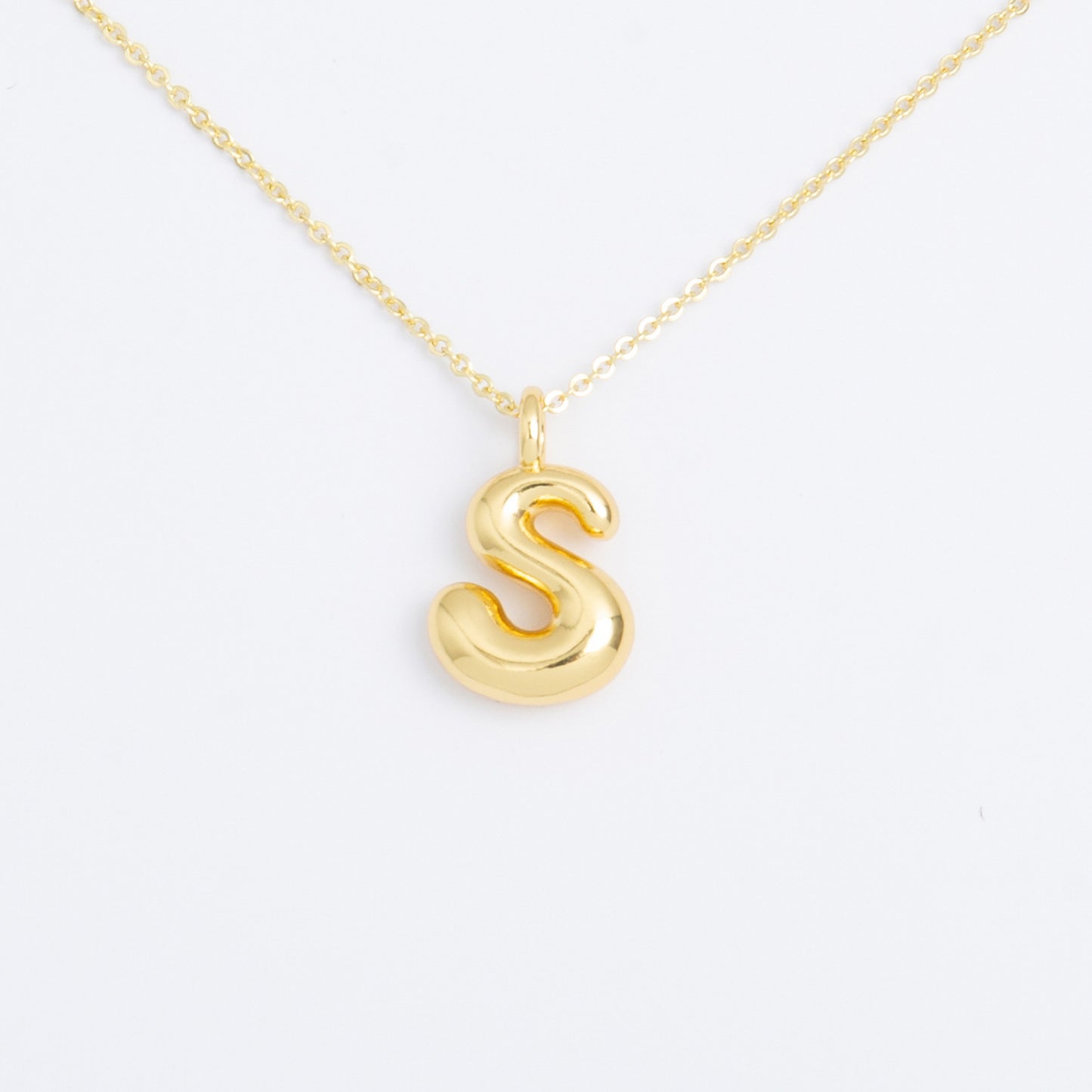 Letter Pendant Necklace