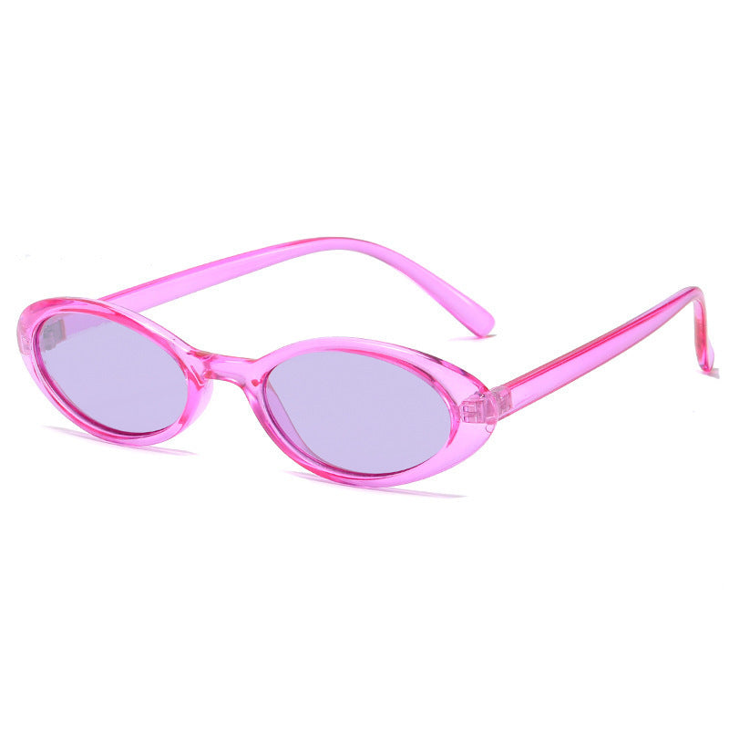 Retro Oval Sunglasses