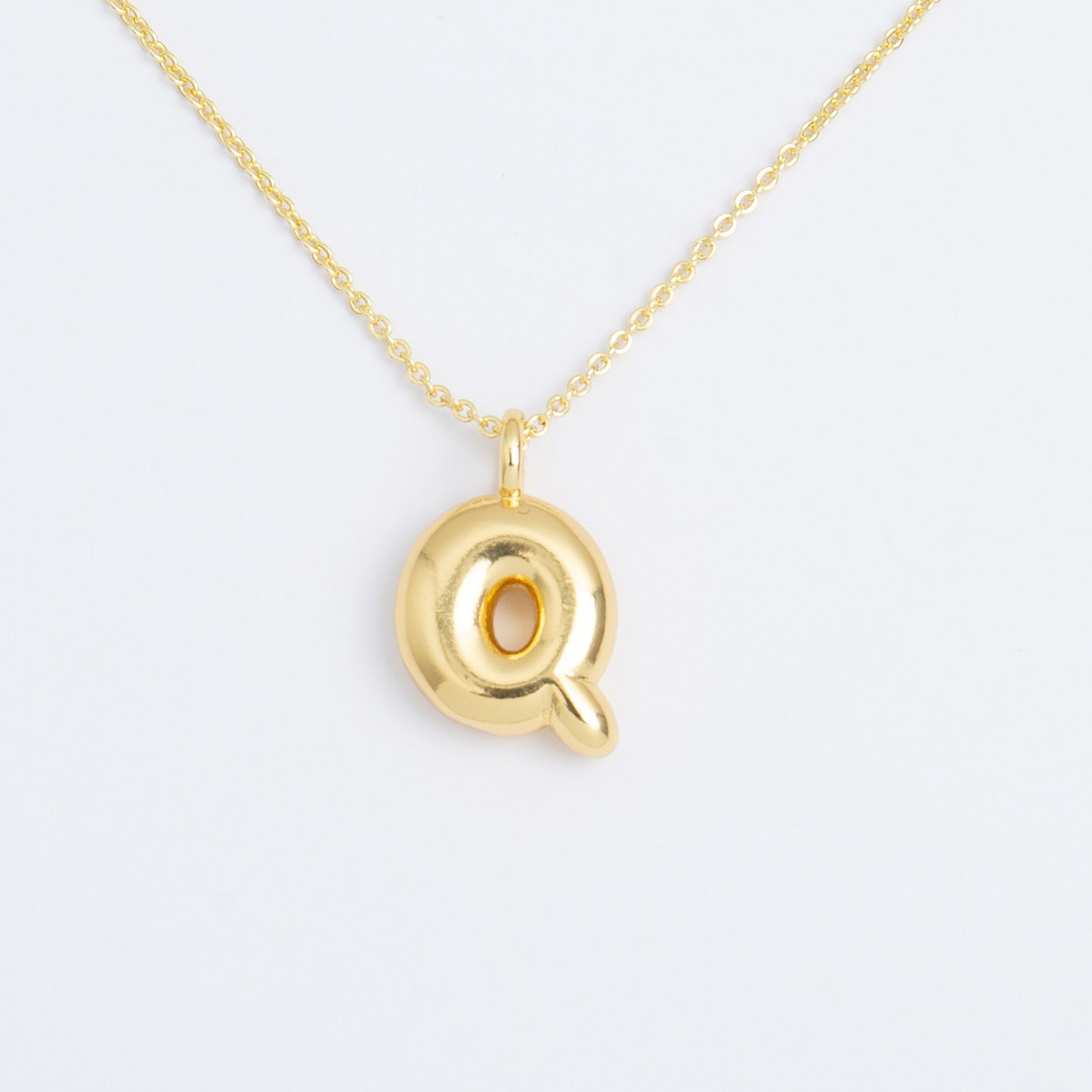 Letter Pendant Necklace