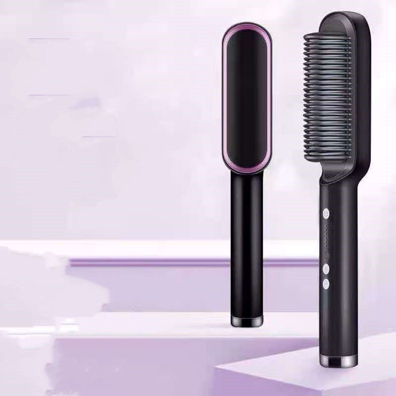 2 In 1 Hair Straightener Hot Comb