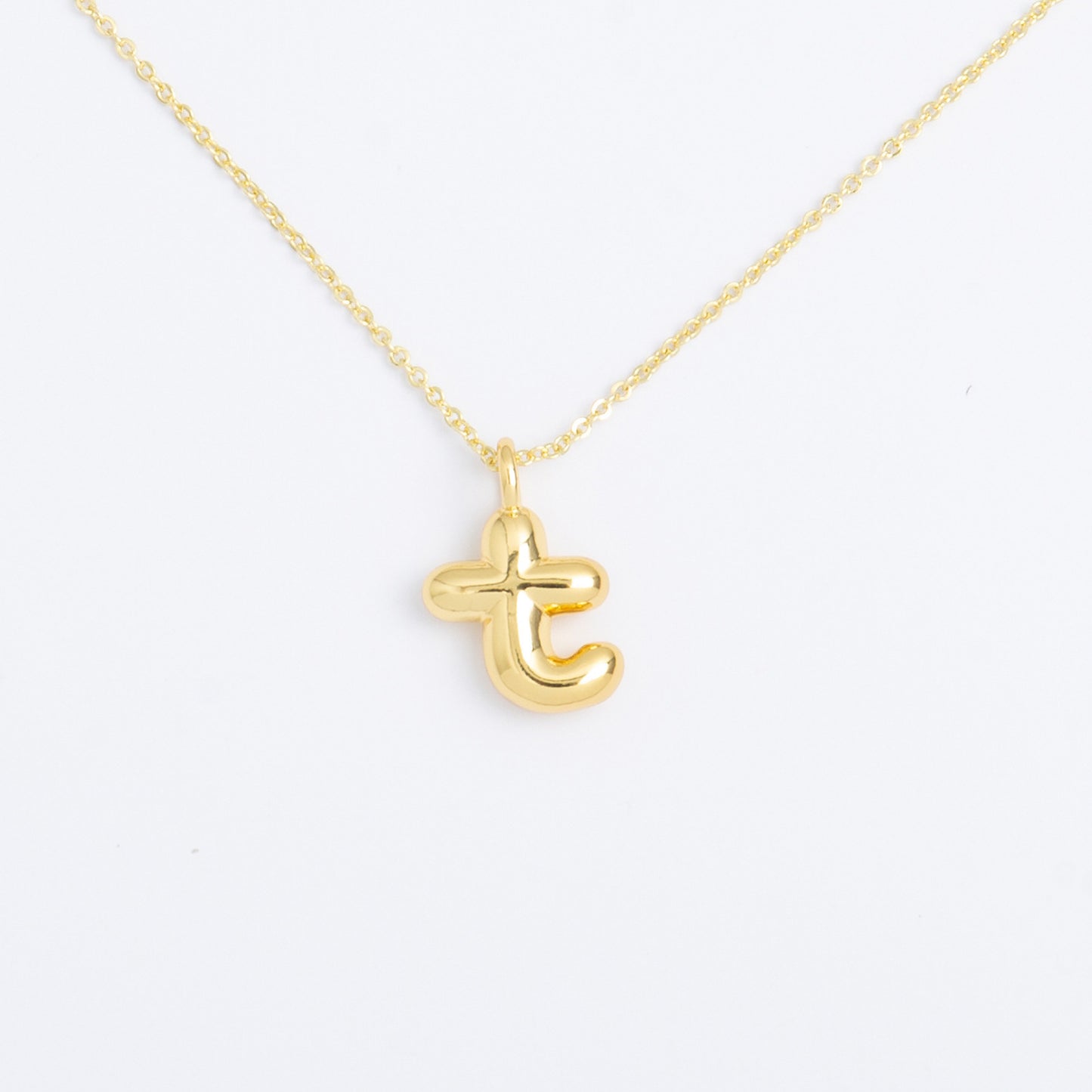 Letter Pendant Necklace