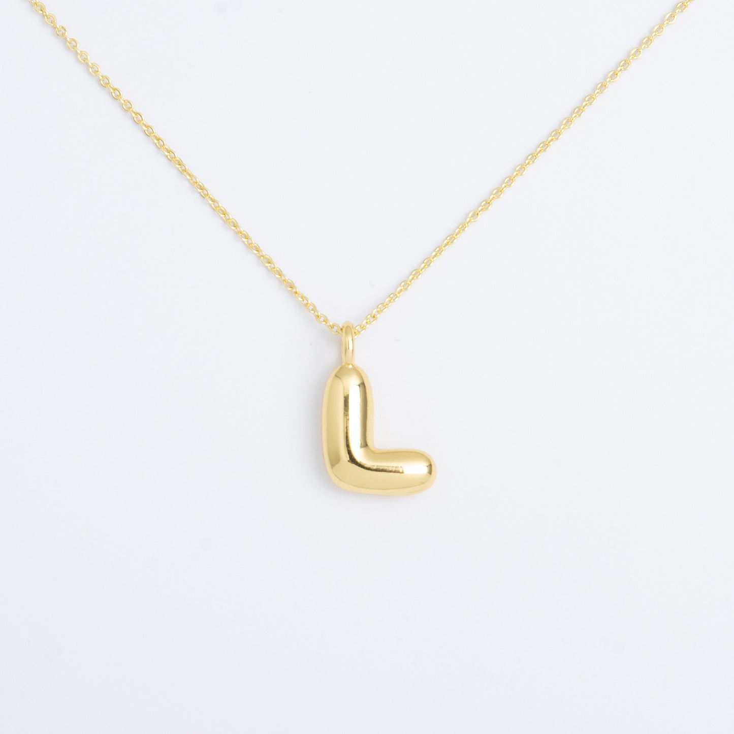 Letter Pendant Necklace