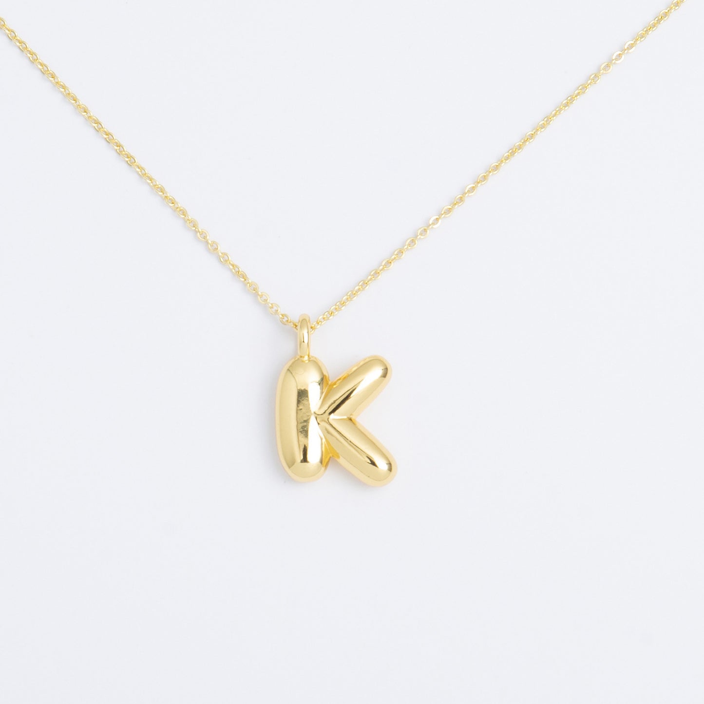 Letter Pendant Necklace