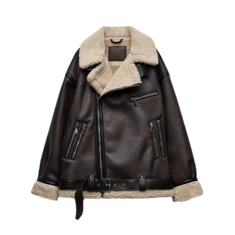 Brown Aviator Jacket