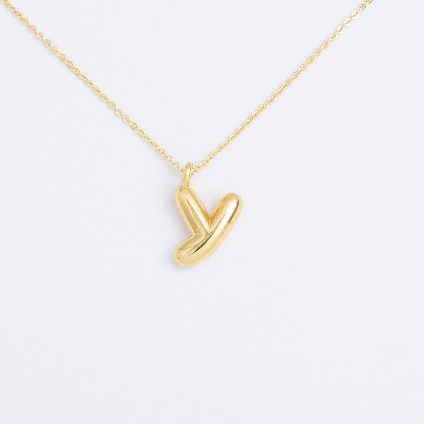 Letter Pendant Necklace