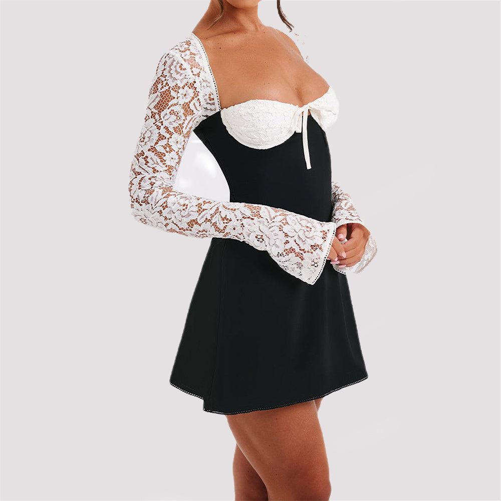 Long Sleeve Lace Dress