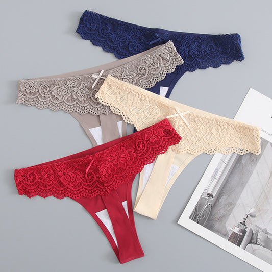 French Lace Invisible Thong