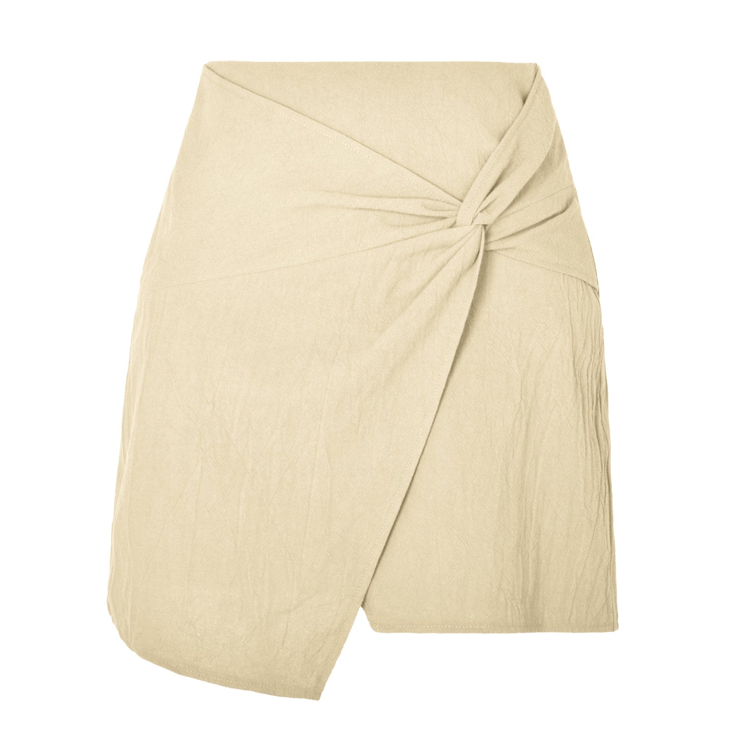 Linen Twisted Skirt