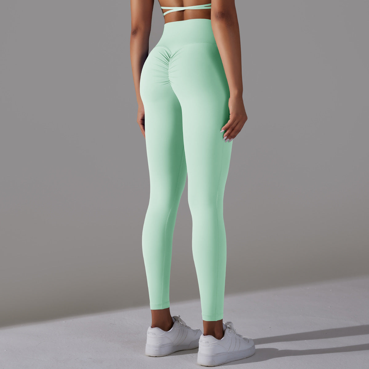 Cross Waist Yoga Leggings